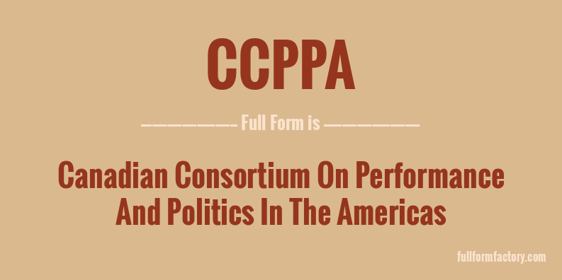 ccppa-full-form