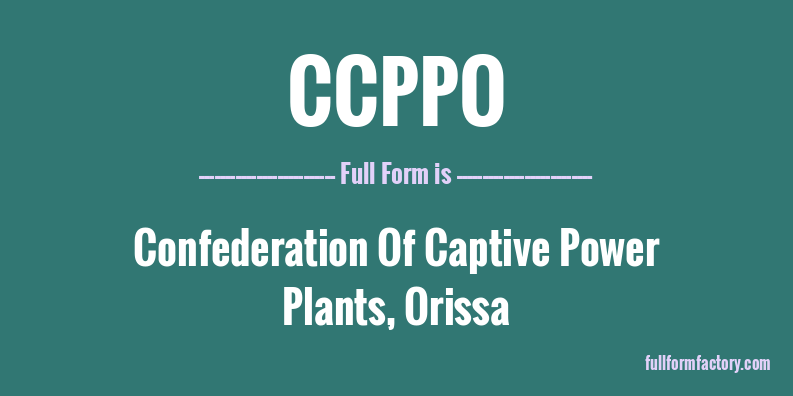 ccppo-full-form