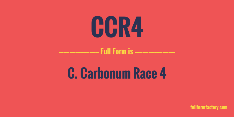 ccr4-full-form