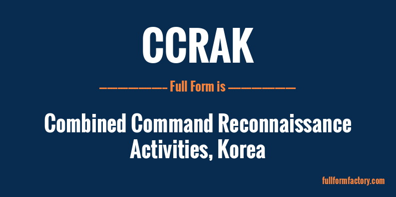 ccrak-full-form