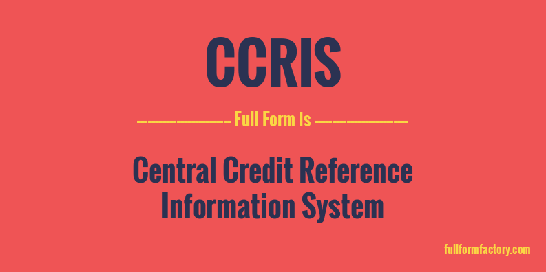 ccris-full-form