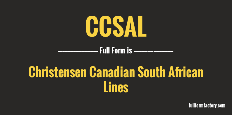 ccsal-full-form