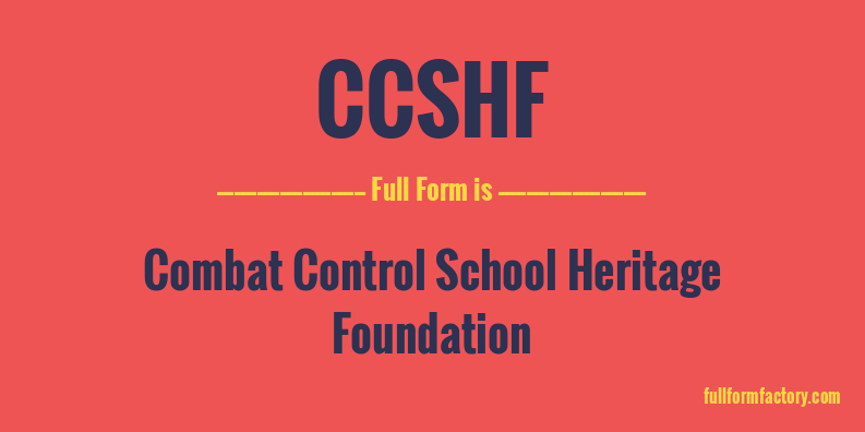ccshf-full-form
