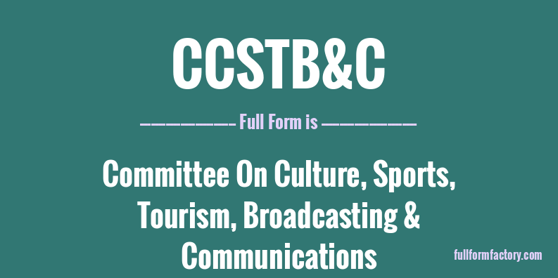 ccstb&c-full-form