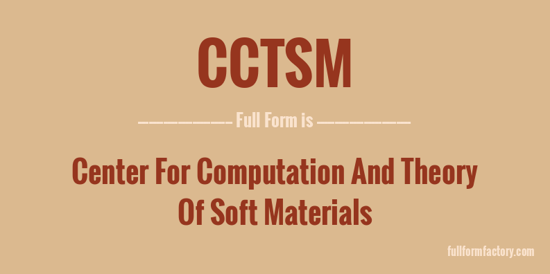 cctsm-full-form