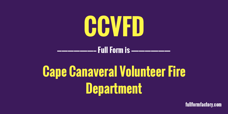 ccvfd-full-form