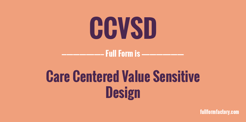 ccvsd-full-form
