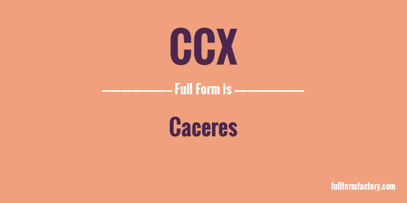 ccx-full-form