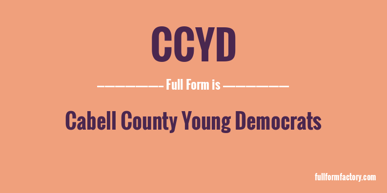 ccyd-full-form