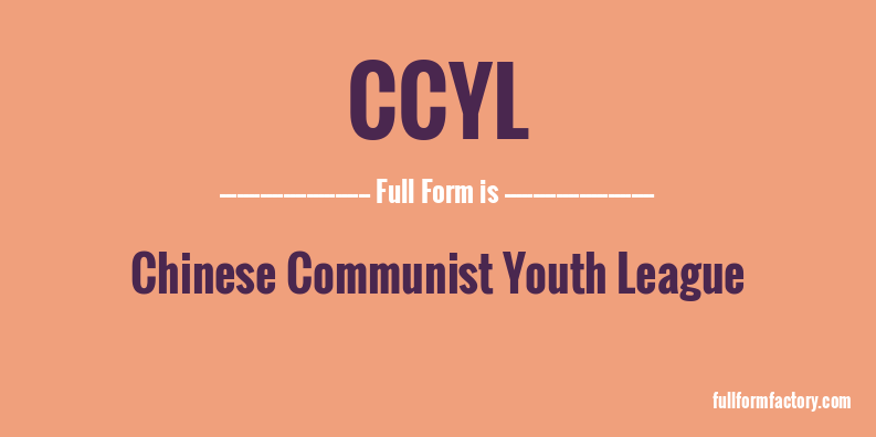 ccyl-full-form