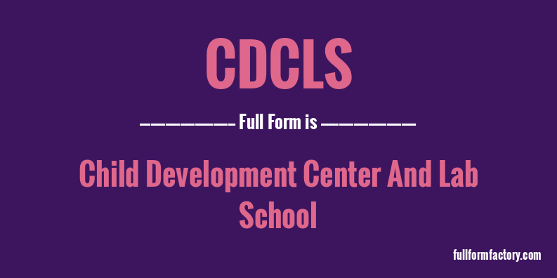 cdcls-full-form