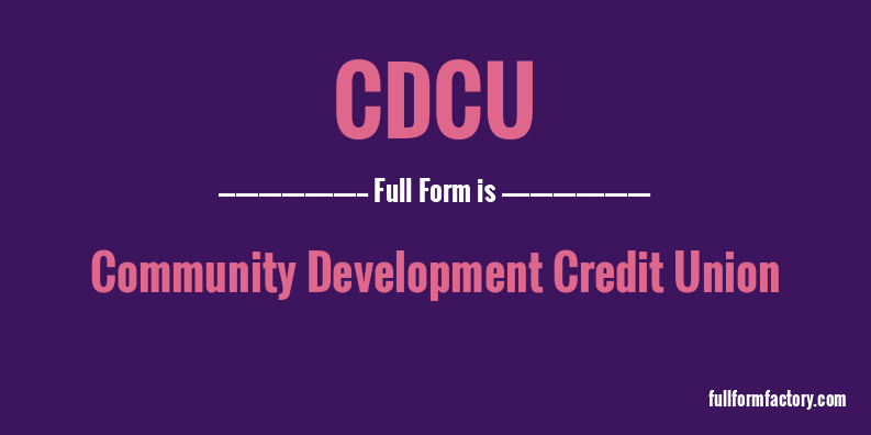 cdcu-full-form
