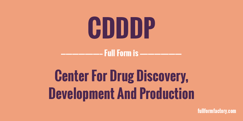cdddp-full-form