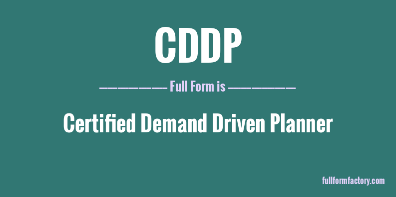 cddp-full-form
