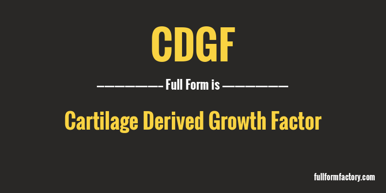 cdgf-full-form