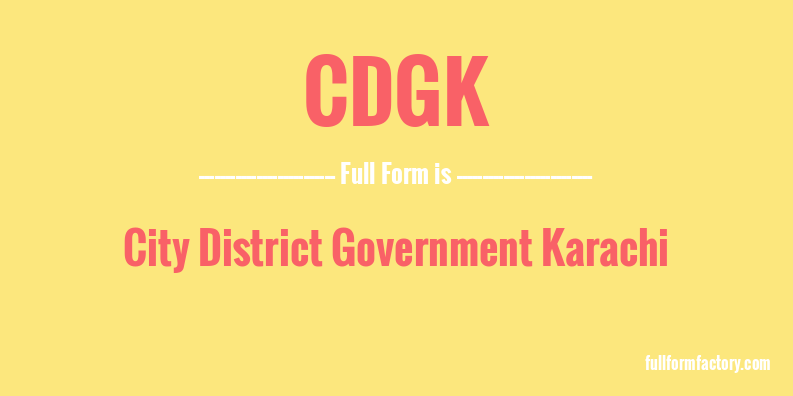 cdgk-full-form