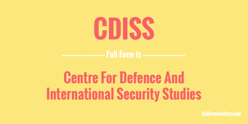 cdiss-full-form