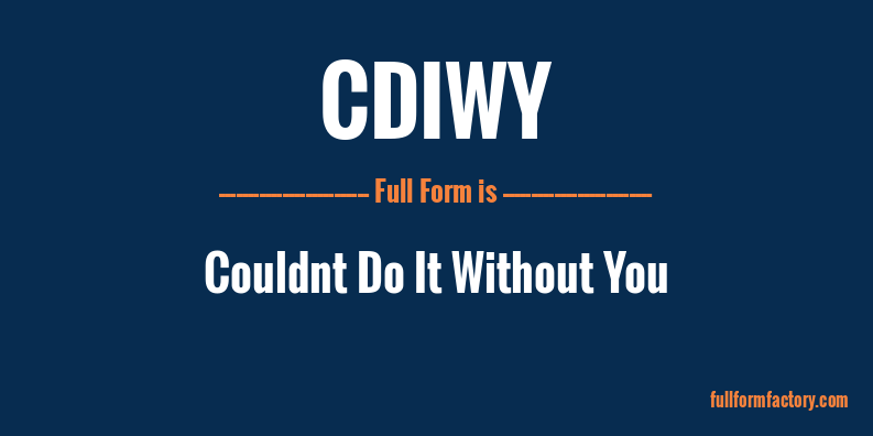 cdiwy-full-form