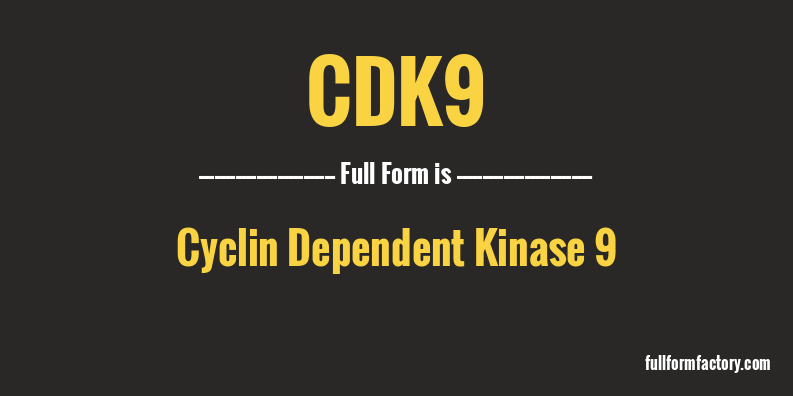 cdk9-full-form