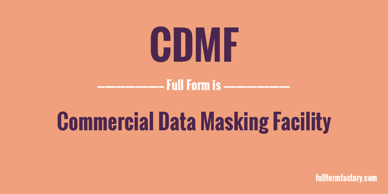 cdmf-full-form