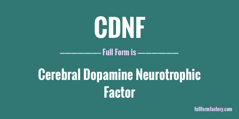 cdnf-full-form