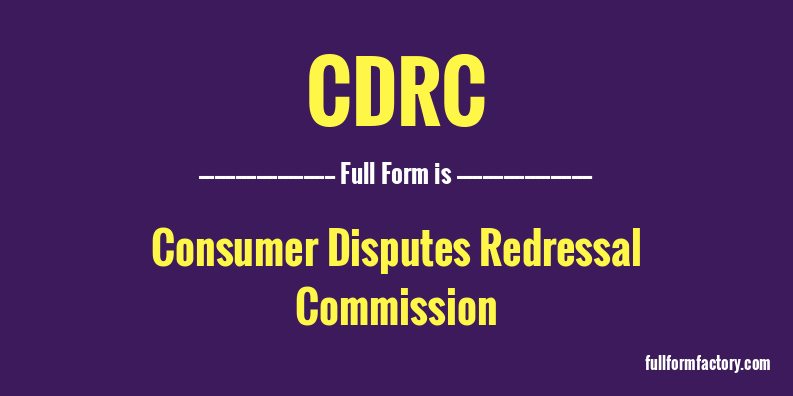 cdrc-full-form