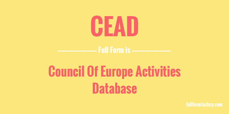 cead-full-form