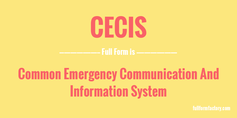 cecis-full-form
