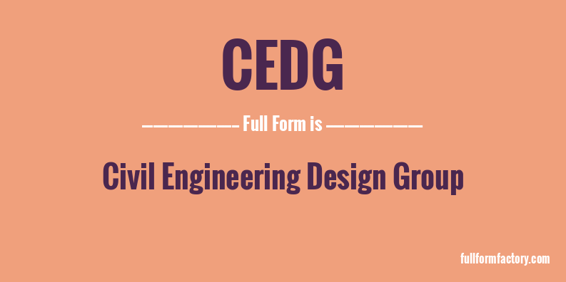 cedg-full-form