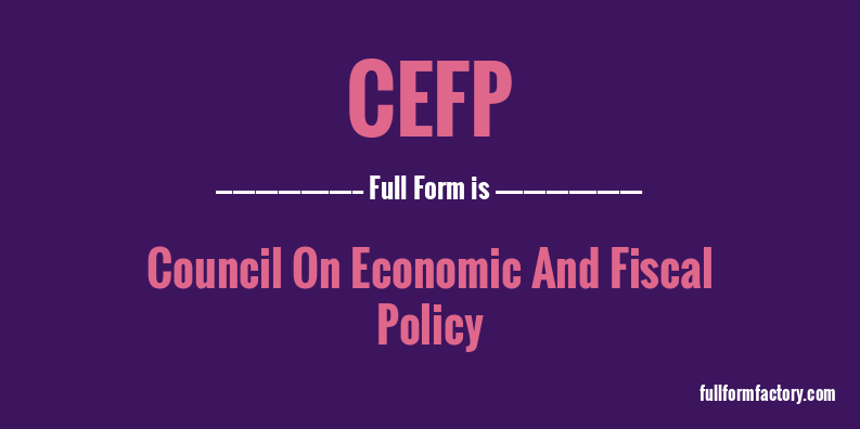 cefp-full-form