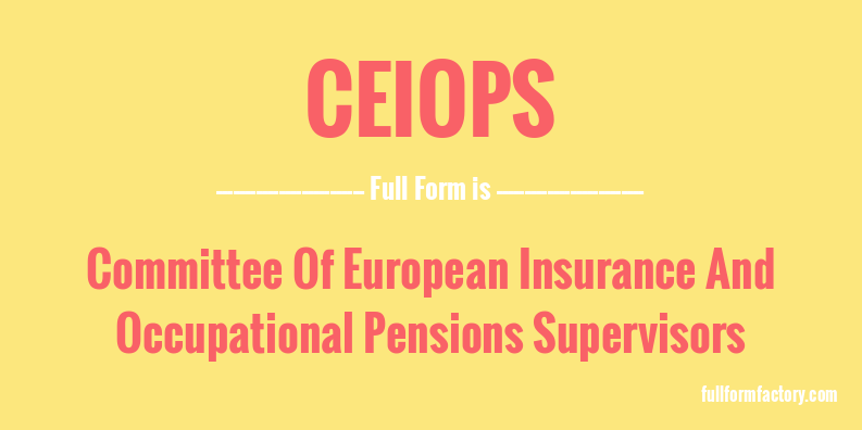 ceiops-full-form