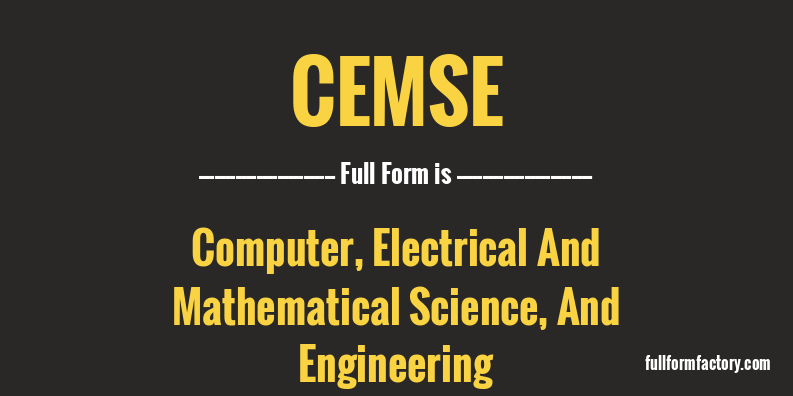 cemse-full-form