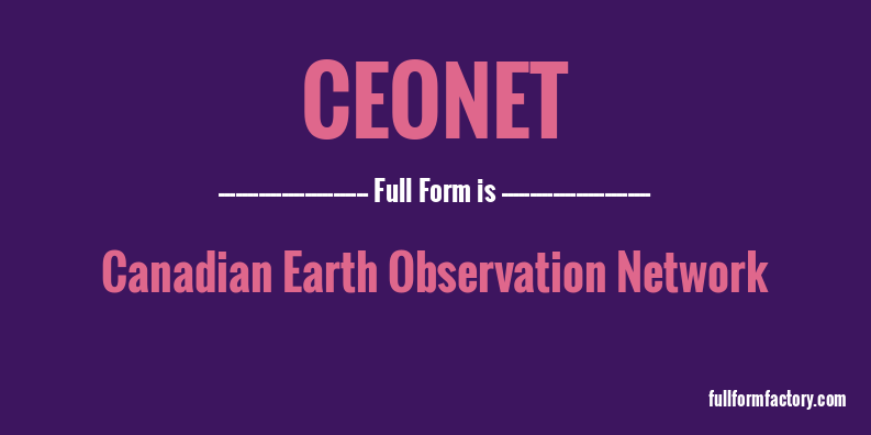 ceonet-full-form