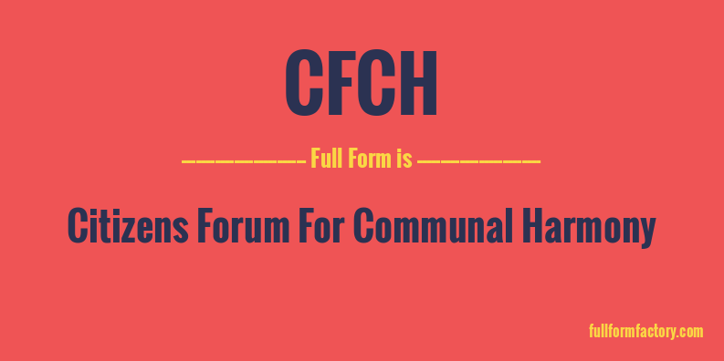 cfch-full-form