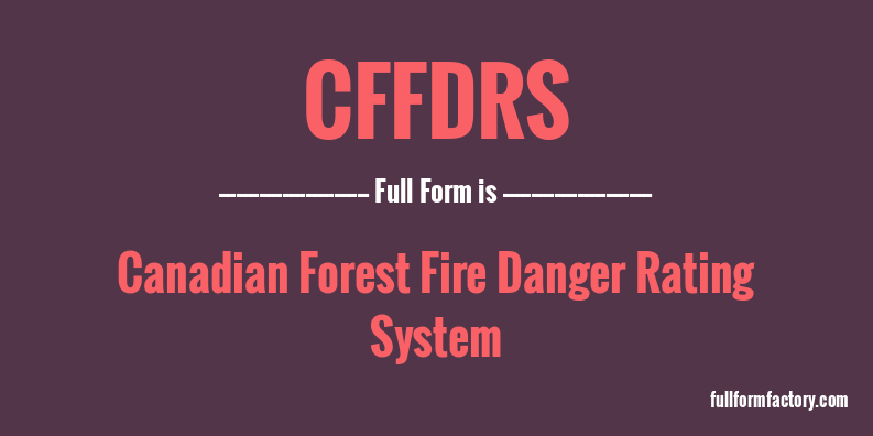 cffdrs-full-form