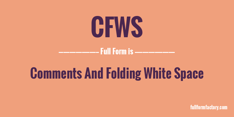 cfws-full-form