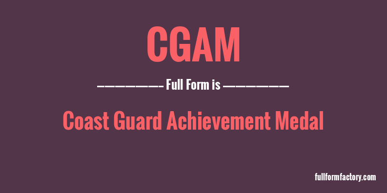 cgam-full-form