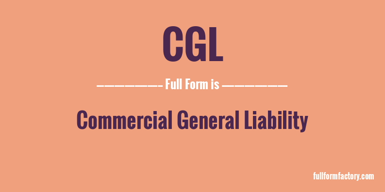 cgl-full-form