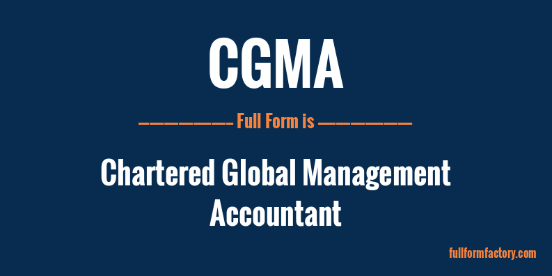 cgma-full-form