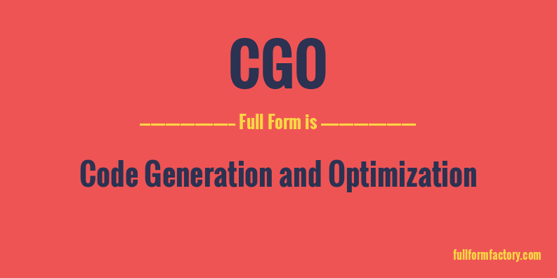 cgo-full-form