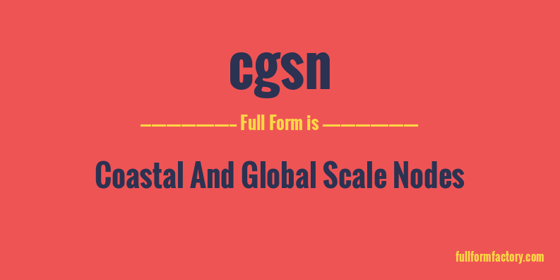 cgsn-full-form