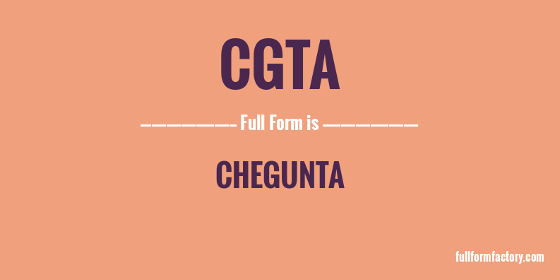 cgta-full-form