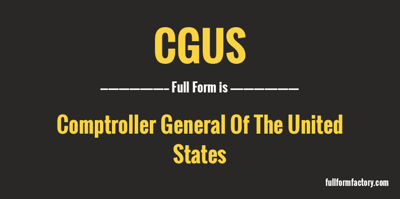 cgus-full-form