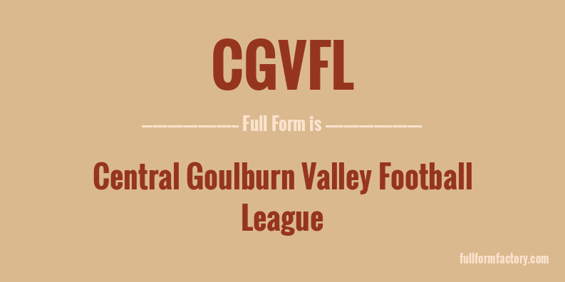 cgvfl-full-form