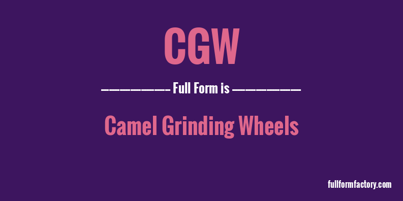 cgw-full-form