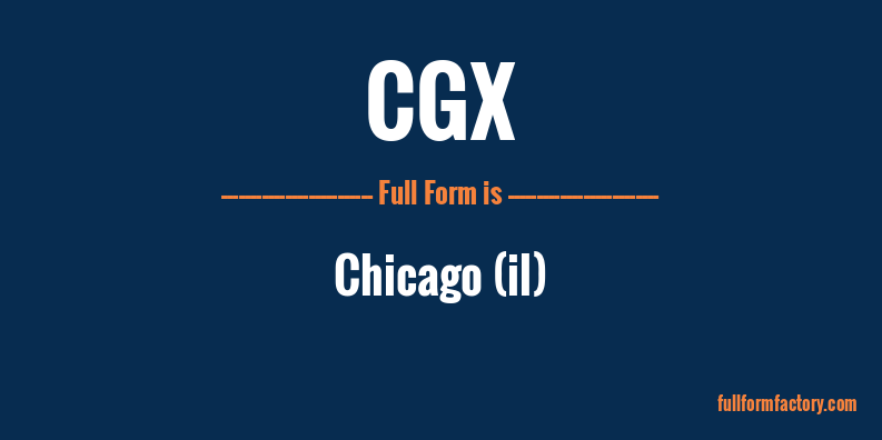 cgx-full-form