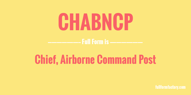 chabncp-full-form
