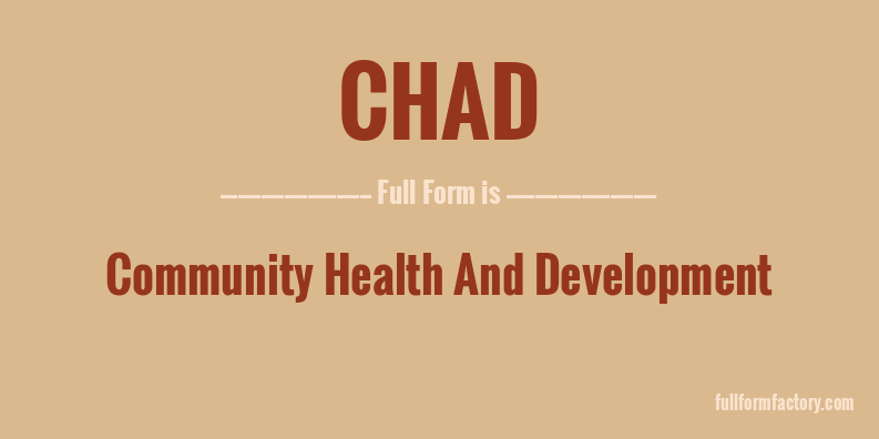chad-full-form