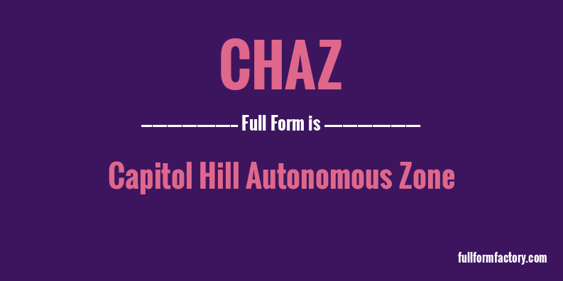 chaz-full-form