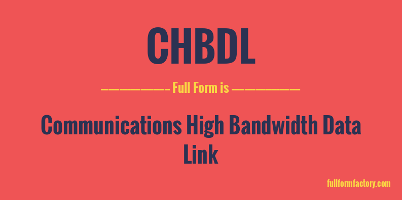 chbdl-full-form